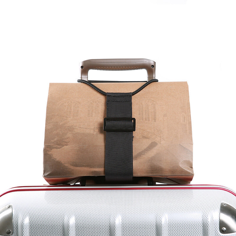 Elastisch verstellbarer Gepäck gurt Träger gurt mehrfarbige Gepäck bungee gürtel Koffer gürtel Reises icherheit Handgepäck gurte