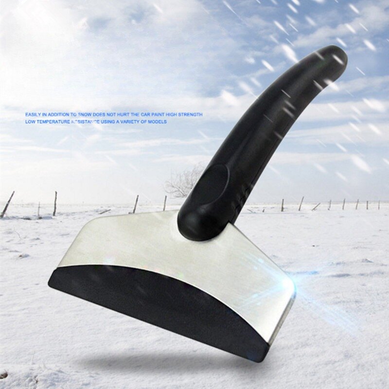 Wielofunkcyjne zimowe narzędzie do skrobak do śniegu w domu ze stali nierdzewnej nie szkodzi przedniej szybie ciała