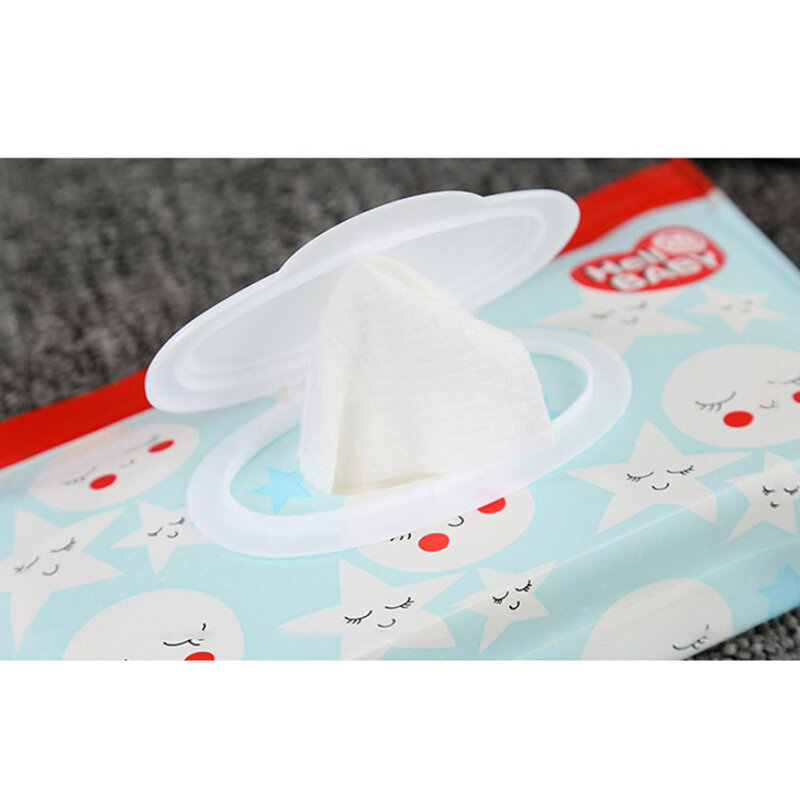 Bolsa de toallitas húmedas para bebé, funda con tapa, reutilizable, recargable, caja de pañuelos útiles para exteriores, 1 unidad
