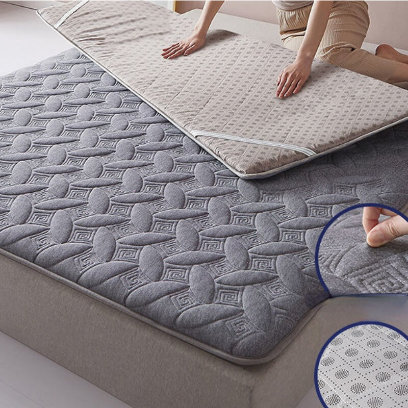 Ultra soft mattress folding twin japanese tatami mat matress for bed queen king size home design bedroom furniture mattress pad