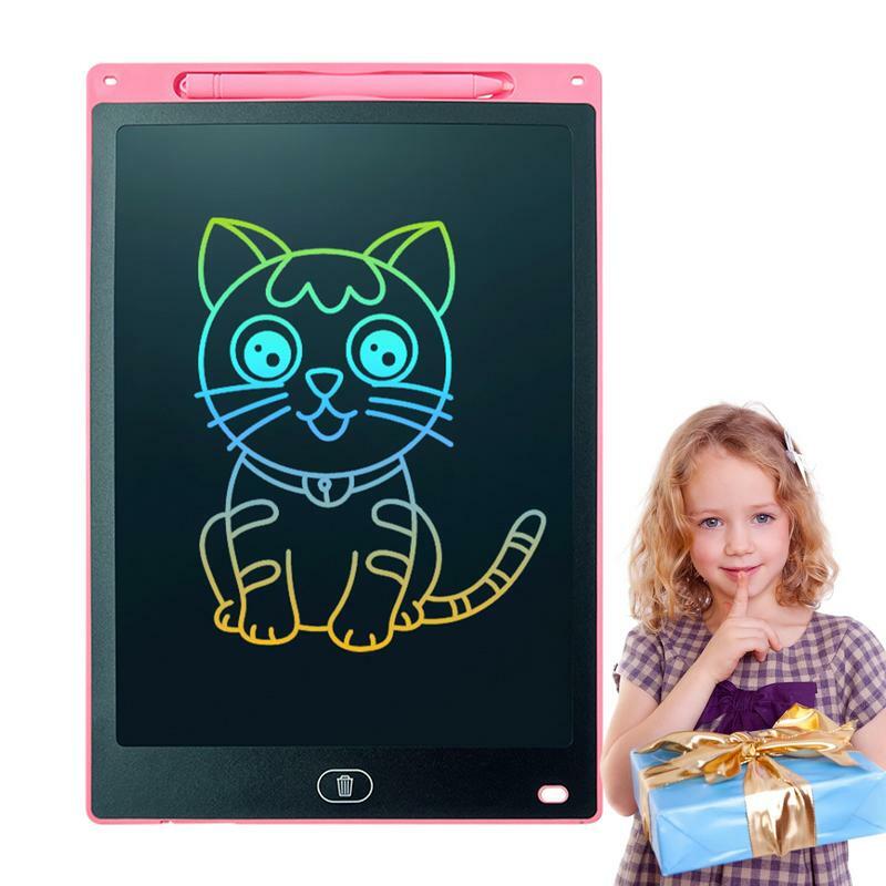 Tablette d'Écriture LCD Portable pour Enfant, Jouet Éducatif, pour Dessin, Écriture, pour Pépinière, Voiture, Salon