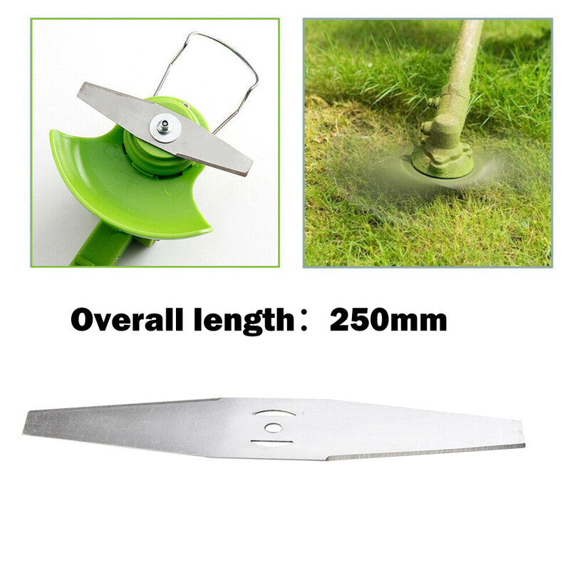 250mm Metal Grass Trimmer Brushcutter Head Saw Blades Accessories For Electric Lawn Mower Garden Power Tool Parts