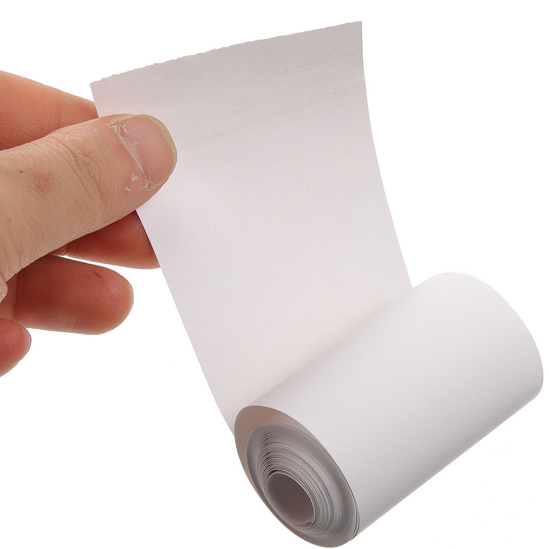 Etiquetas de corrección de impresora térmica, papel autoadhesivo imprimible, etiquetas multiusos, 10 rollos