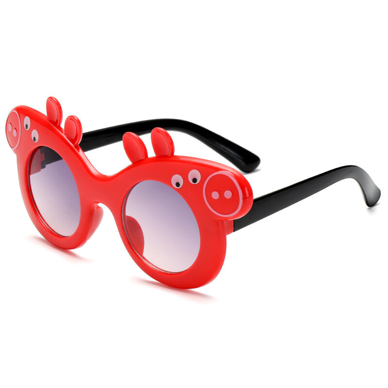 Детские солнцезащитные очки «Свинка Пеппа», Мультяшные солнцезащитные очки «Свинка Пеппа», «Джордж», «мама», «папа», «Защита от УФ», Детские летние солнцезащитные очки, подарки