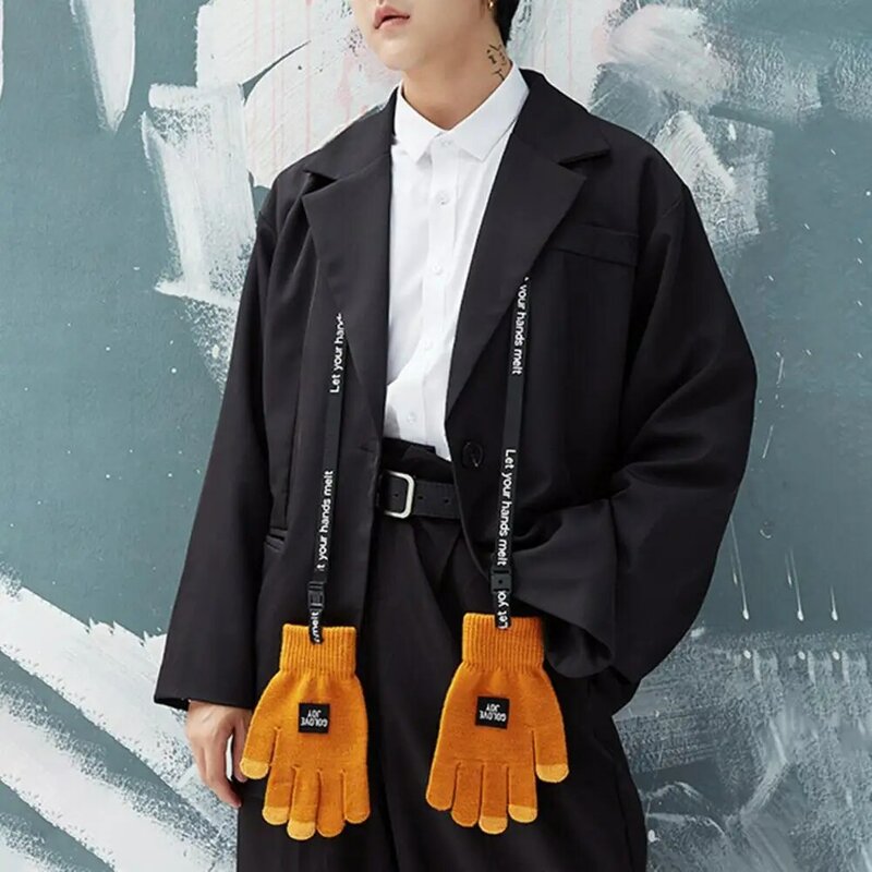 패션 겨울 장갑, 두껍고 편안한 겨울용 세 손가락 터치 스크린 장갑, 부드러운 전체 손가락 장갑, 데일리웨어