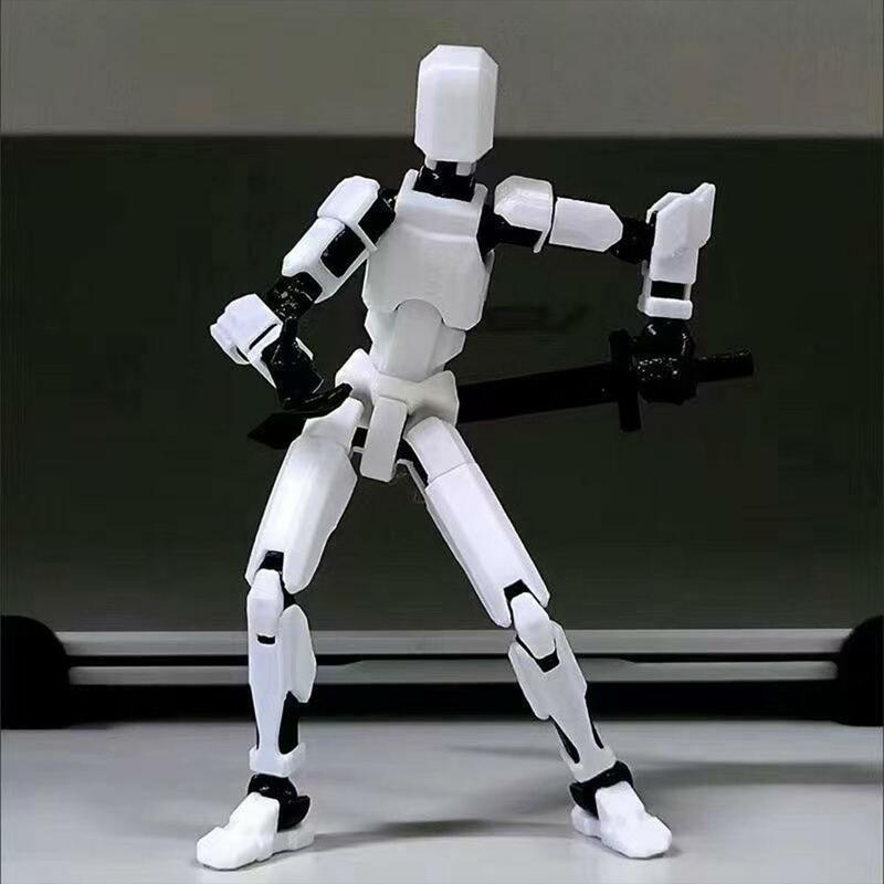 Multi-Jointed mobile Shapeshift Robot 3D stampato manichino manichino fortunato 13 Robot figure mobili giocattoli per adulti giocattoli per bambini regalo
