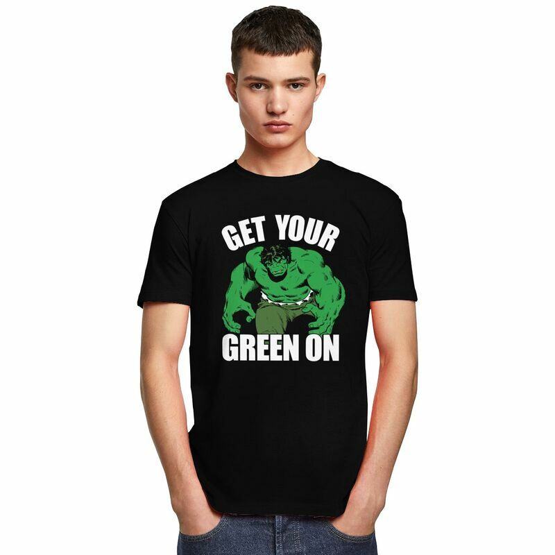 Мужская футболка с коротким рукавом Халк, зеленая футболка с принтом, стильная футболка, облегающие футболки из 100% хлопка, одежда