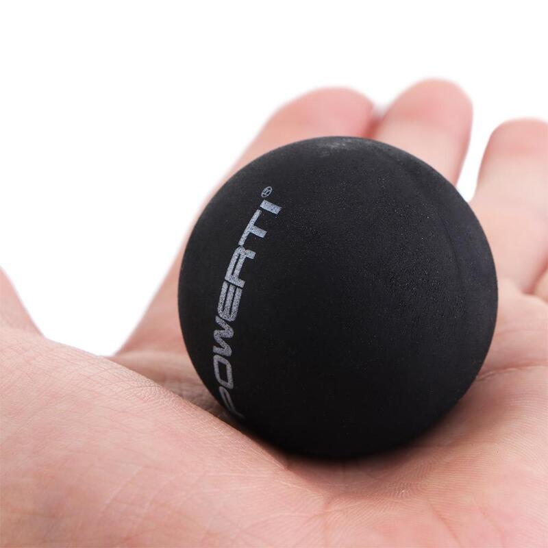Dla gracza kule gumowe podwójna żółta kropka do gry w squasha piłka do squasha niska prędkość piłka do squasha