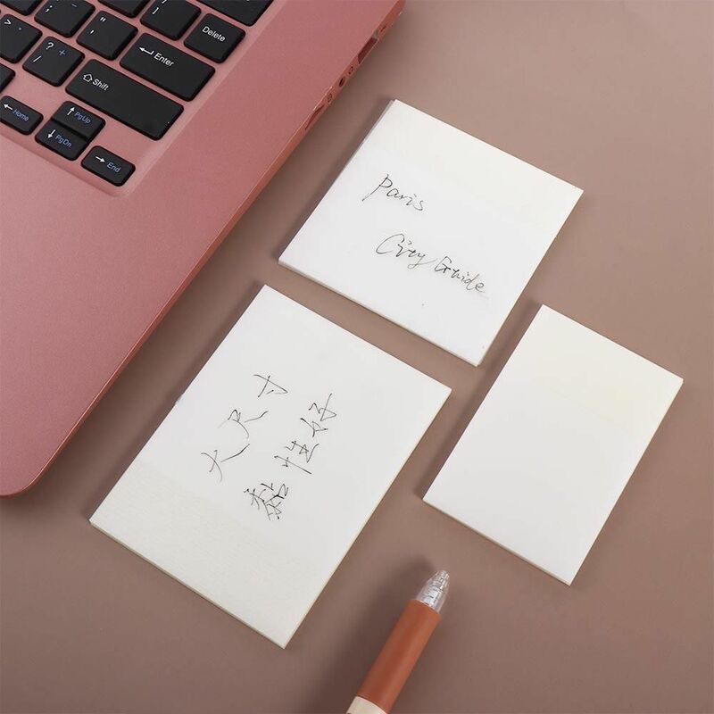 N times Notebook To Do List Note Paper School Stationery Transparent Note Paper Memo Pad Transparent Sticky Notes PET Stickers