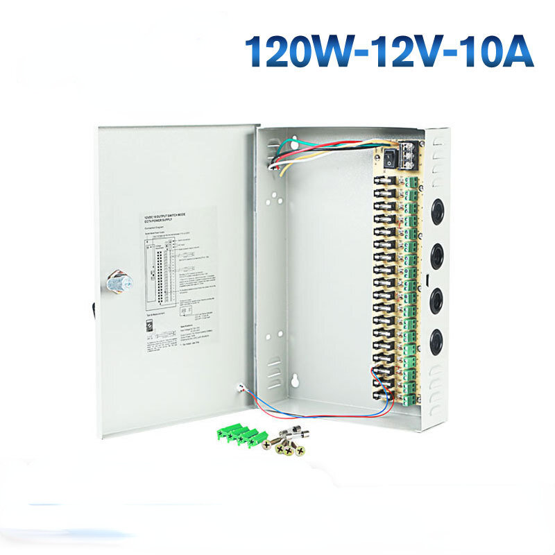 120W-12V-18CH 12 v10a zasilacz impulsowy inteligentny System sterowania zasilacz zasilacz System zasilania