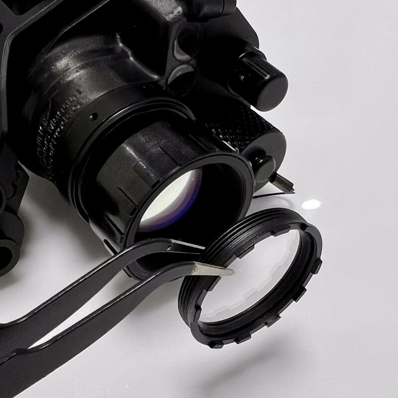 PVS14 benang LIF lensa pelindung, Anti guncangan kartrid jendela penglihatan malam BB Impact Shield