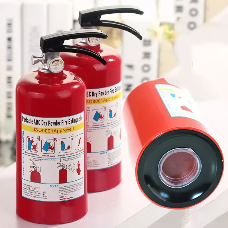 1PCS Simulated Fire Extinguisher Hidden Secret Safe Box Creative Bank For Kids Hide Money Cash Security Box Children's Day Gift