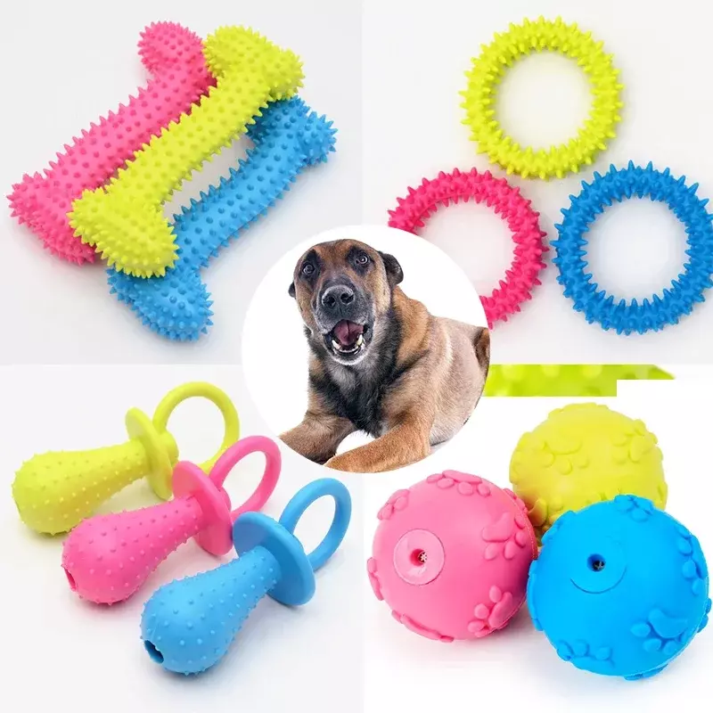 Giocattoli per cani per cani di piccola taglia giocattolo per cani indistruttibile pulizia dei denti giocattoli da addestramento da masticare forniture per animali domestici