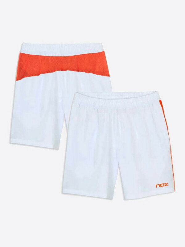 Мужские дышащие теннисные шорты Nox, удобные уличные спортивные шорты, тренировочные шорты для футбола и бадминтона на лето