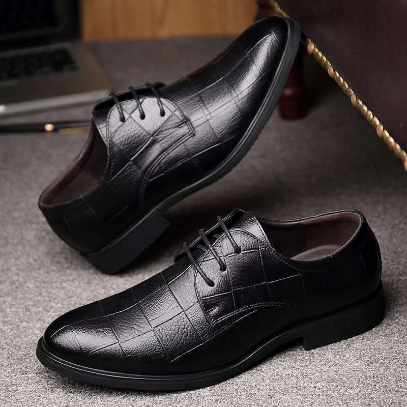 Zapatos Oxford italianos para hombre, calzado de vestir de cuero, clásico, moda de lujo, para fiesta de boda, Primavera, novedad