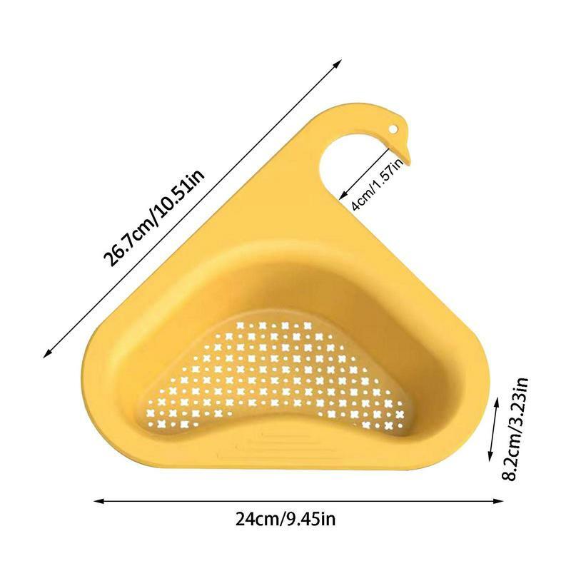 Треугольная Раковина фильтр безопасная сливная корзина в форме лебедя безопасная сливная корзина для раковины аксессуары для ванной комнаты