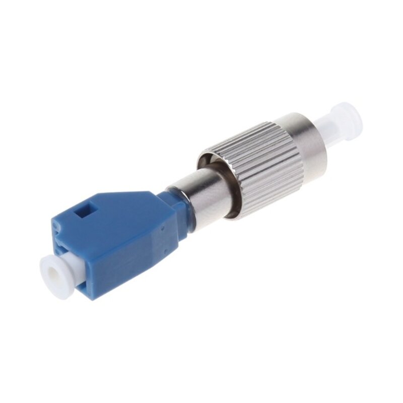 Adaptador de fibra ótica FC- LC, acoplador de flange, modo único, conector fêmea LC, ferramentas ópticas a laser, 5pcs