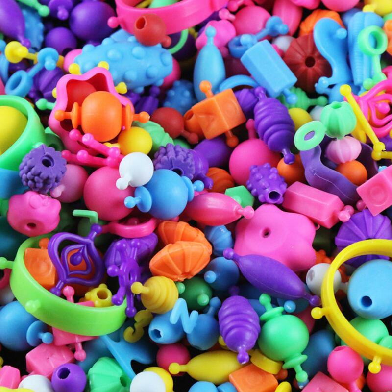 Beads for Kids DIY Jewelry Making Crafts Supplies for Bracelet Birthday Gift