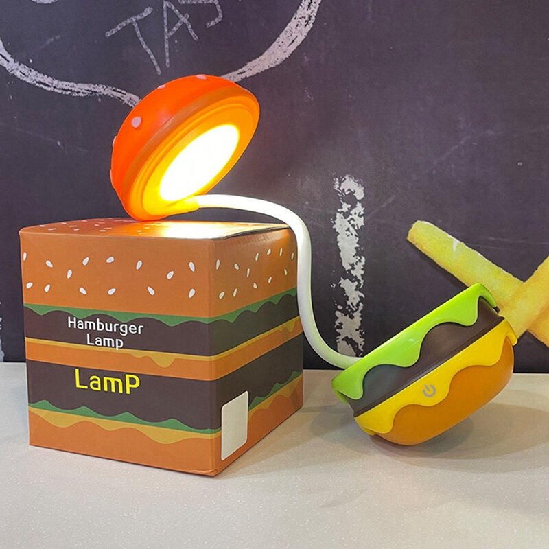 Hamburg Kindergarten Nachtlicht USB Touch Lade tisch Licht einziehbar dimmbar 3 Modi Geschenk für Jungen und Mädchen langlebig