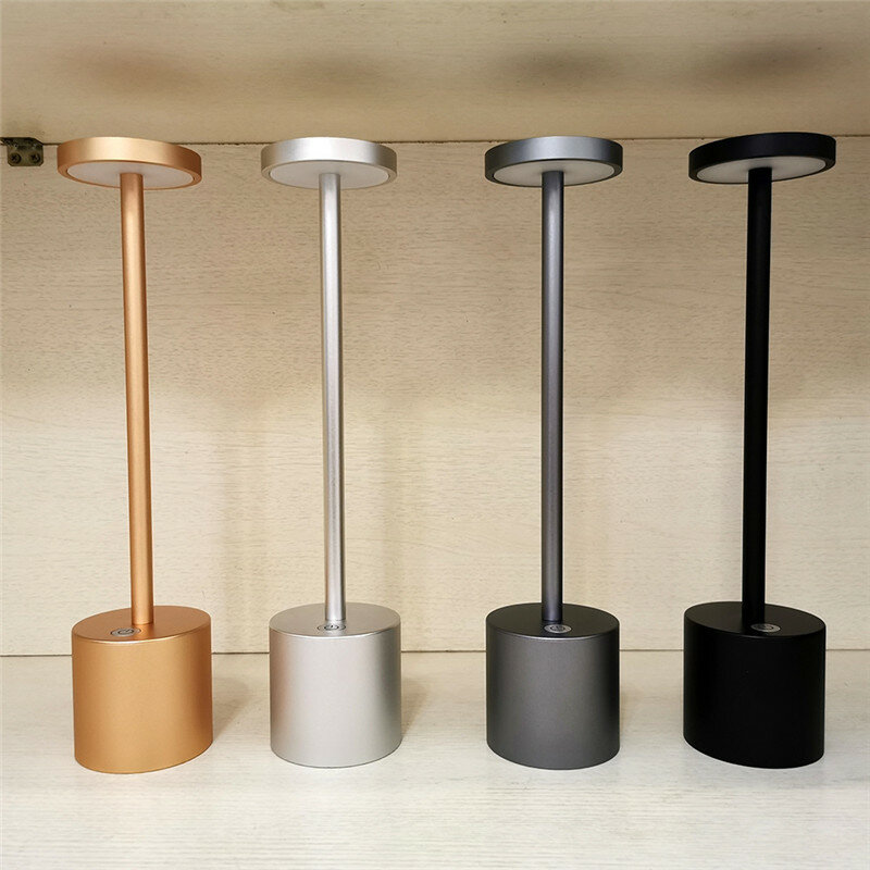 20Pcs High-quality Led Bar Table Lamp USB Rechargeable Touch Sensor Night Light Restaurant Hotel Bar Room Eye Protection Lamp