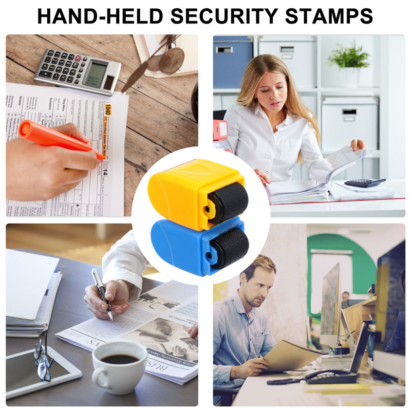Privacy Policy Photosensitive Stamp Identity Protection Hand-held Security Stamps Leak Proof