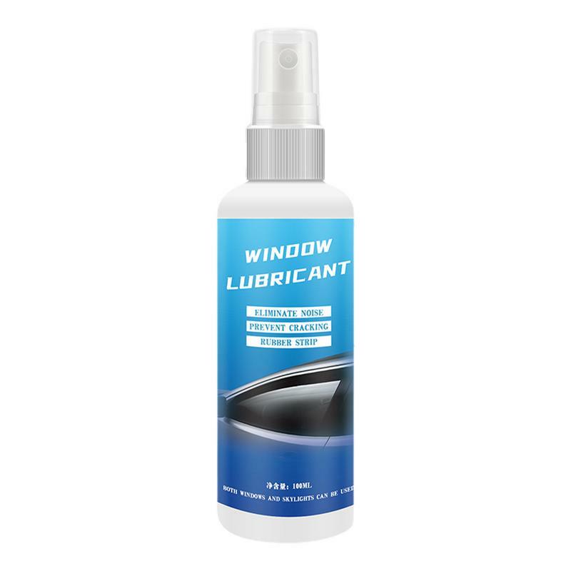 Lubrificante Spray de silicone para carro, cinto de borracha, lubrificação suavizante, multi superfície, eliminar ruído, 100ml