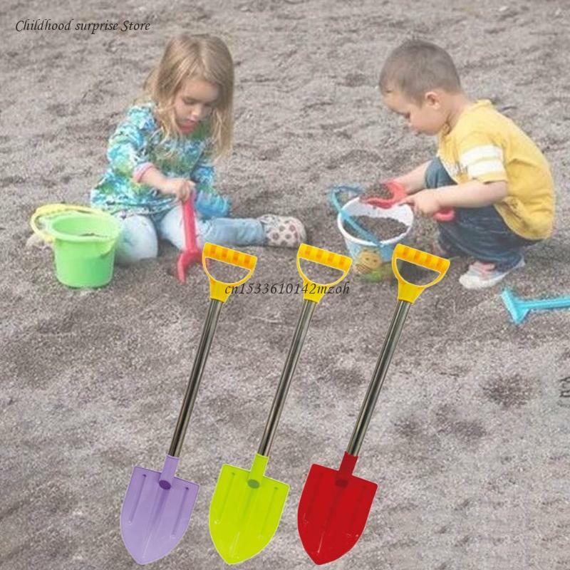 Przenośny zestaw zabawek do piasku dla dzieci Kolorowa łopata do piasku dla niemowląt Artykuły dla dzieci Dropship