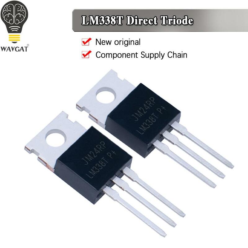 10pcs LM338T LM338 Voltage Regulator 5A 1.2V To 32V Output is short-circuit protected TO-220