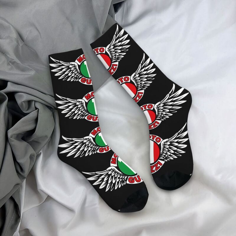 Divertente Crazy compression Cool Sock for Men Hip Hop Harajuku G-Guzzi Happy Seamless Pattern stampato Boys Crew Sock regalo Casual