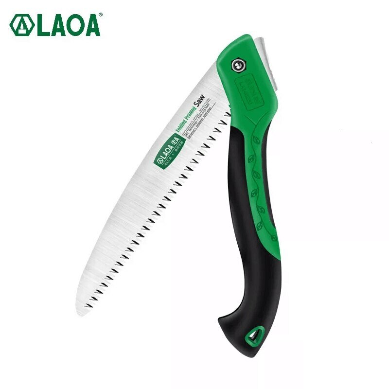 LAOA Foldable Saw 10 Inch Camping Portable Secateurs Gardening Pruner Tree Trimmers Garden Tool for Woodworking Hand Tools