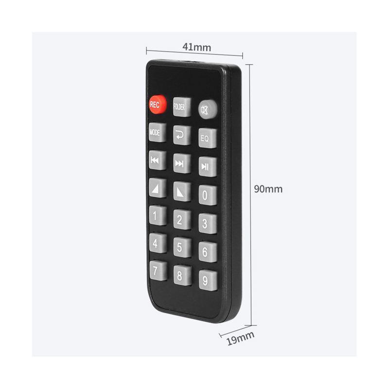 Bluetooth WAV MP3 decodificador de áudio, slot TF USB, placa de cartão com controle remoto para carro, amplificador doméstico, TDM157