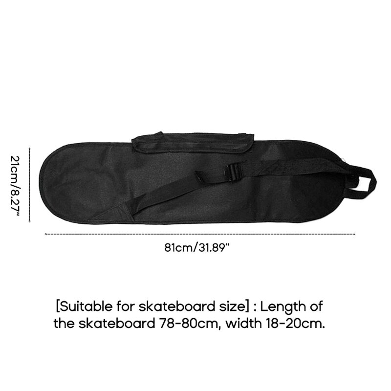 81cm Skateboard Bag Skate Board Backpack Outdoor Sports Travel Skateboard Longboard Carrying Case Bag Skateboard Protection Bags