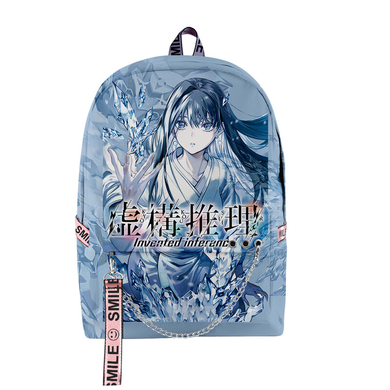 InSpectre Anime Zipper Mochila 2023 Estilo Casual Harajuku Schoolbag Saco De Viagem Único