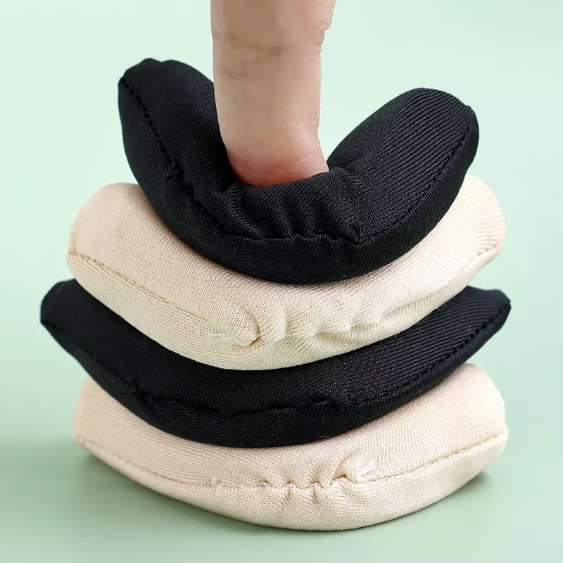 Almohadillas para aliviar el dolor en el antepié, almohadillas de esponja para el dedo del pie, ajuste de media plantilla, reducción del tamaño del zapato, protectores de relleno, cojín, 4 piezas