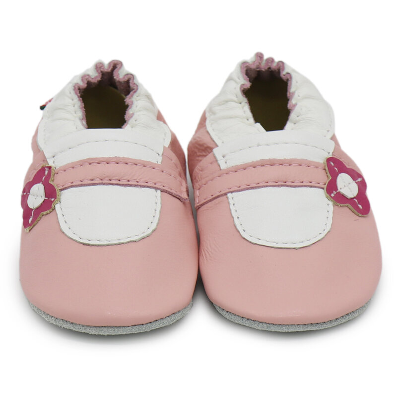 Carozooทารกแรกเกิดรองเท้าเด็กทารกรองเท้ารองเท้าแตะหนังเด็กแรกWalkersรองเท้า