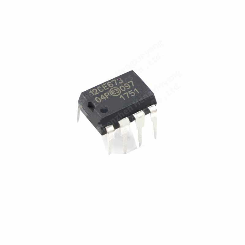 1pcs  PIC12CE673-04 package DIP-8 embedded microcontroller