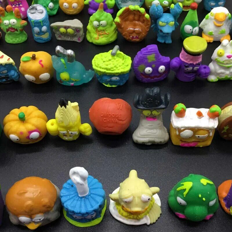 Zomlings śmieci lalki miękkie Grossery Gang śmieci zabawki do kolekcjonowania 3cm śmieci Zomlings lalki figurki na prezent urodzinowy dla dzieci