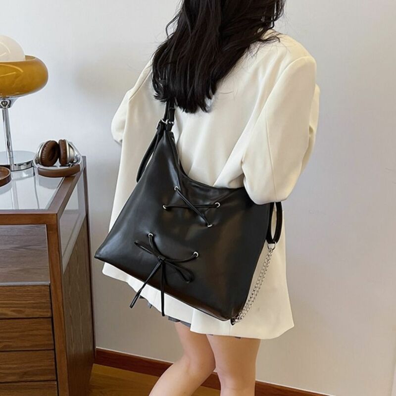 Сумка с бабочкой, модная сумка для покупок в Корейском стиле, сумка через плечо из искусственной кожи, рюкзак Y2K, женская сумка через плечо с бабочкой