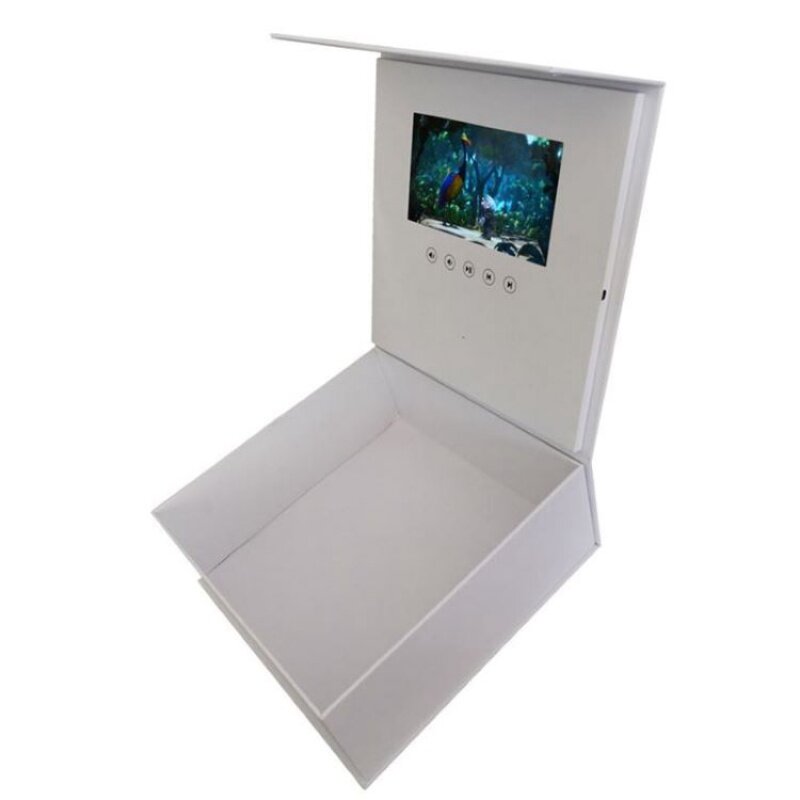 Prodotti personalizzati scatole di cartone bianco di lusso confezione personalizzata scatola di carta per fiori