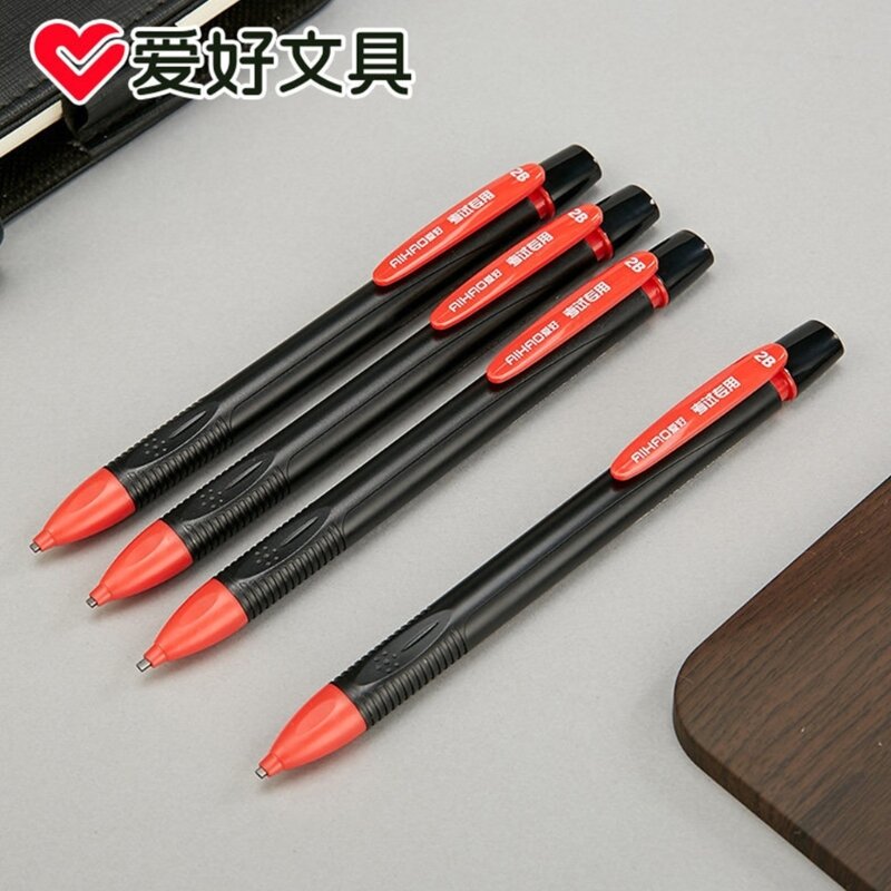 2B Pencil Set for Students Holder Exam Mechanical Refills Exam Stationary Set Mechanical Pencil Eraser Pencil  Kits Y3ND