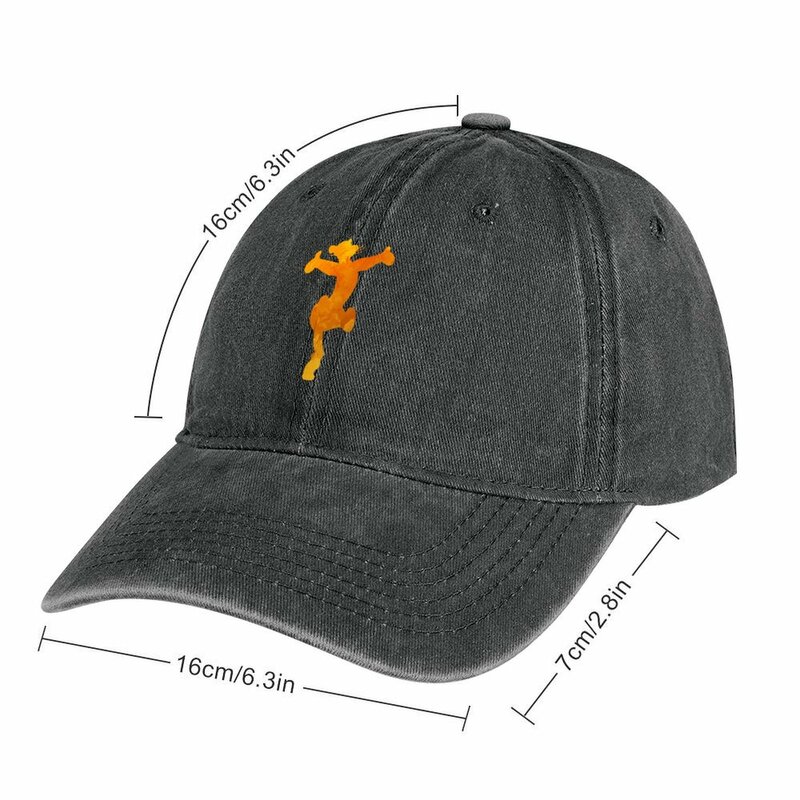Chapéu de cowboy silhueta inspirado tigre, boné snapback, chapéu de golfe para o sol, chapéus femininos