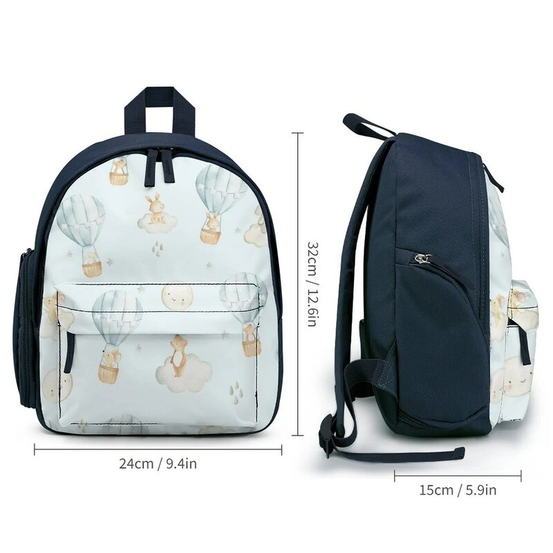 Детский рюкзак с рисунком, многофункциональный ранец для девочек, детская вместительная сумка