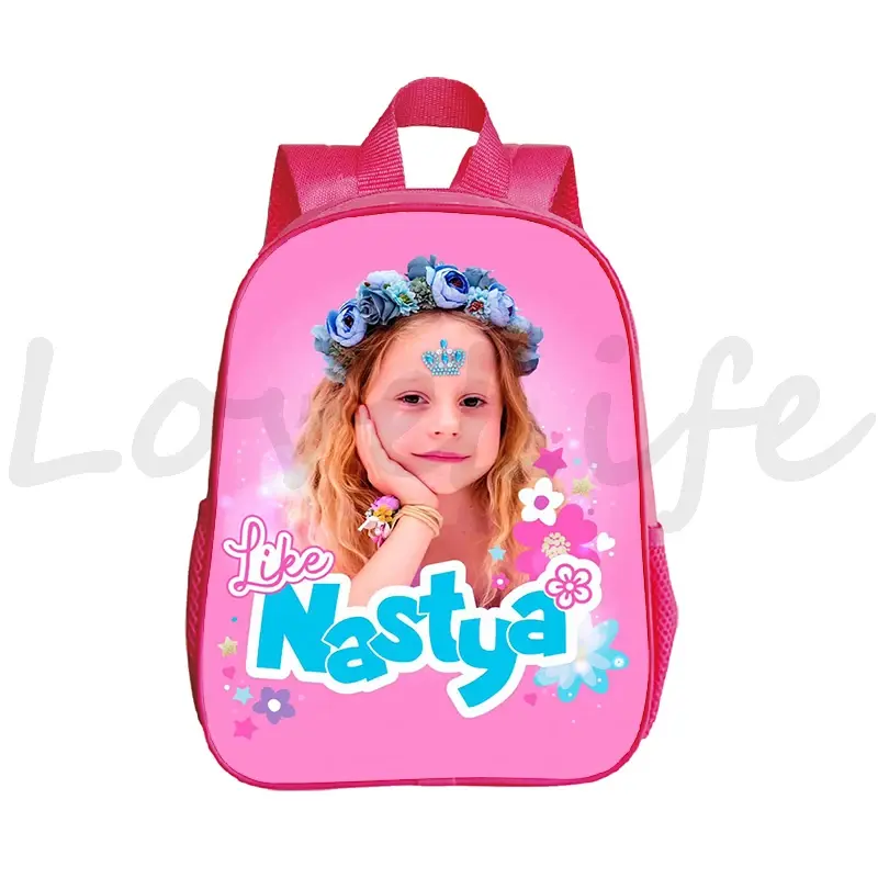 Como Nastya mochila impermeável, saco de escola primária, infantil Bookbag, berçário, jardim de infância meninas, mochila