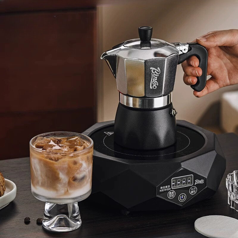 Doppel ventil Kaffee Mokka Kanne italienische Kaffeekanne konzentrierte Extraktion