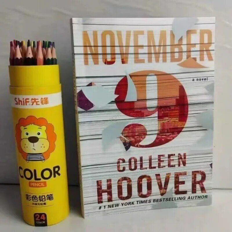Colleen Hoover Novels Book, Inglês, Nova York, Best Selling, novembro 9