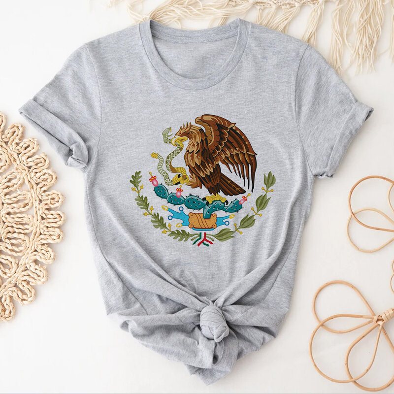 Messico Tee donna summer graphic Y2K t-shirt abbigliamento grafico femminile