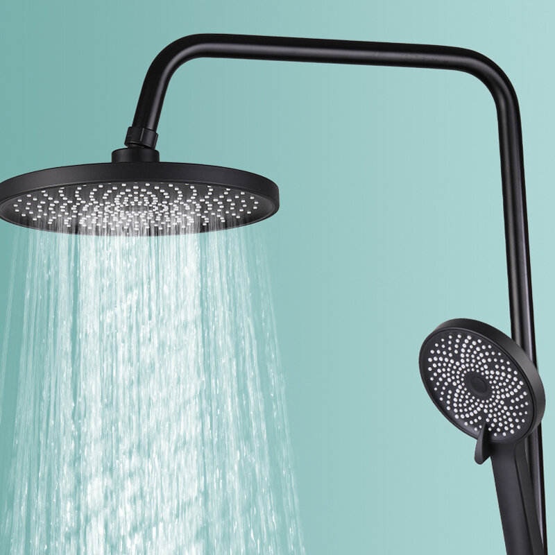Modern Round Shower Head Top High Pressure Rain Bath Spa Rainfall Ceiling Kit Set For Home Bathroom Faucet Accessories