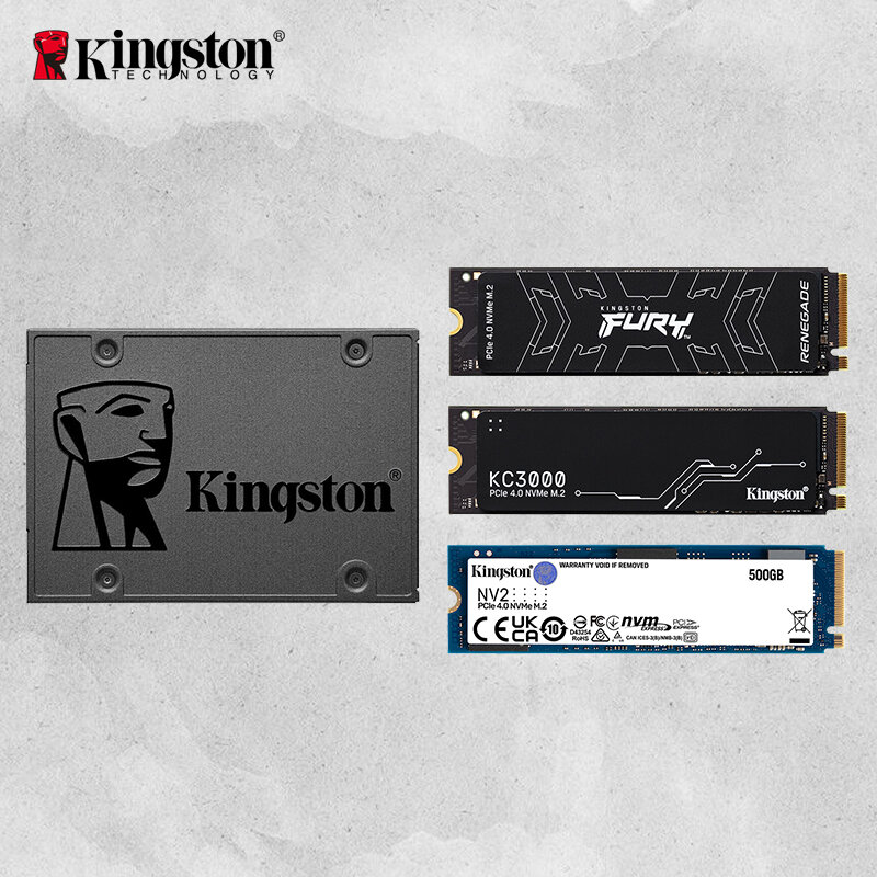 Kingston SSD 1tb nvme m2 NVMe PCIe  Solid State Hard Disk  m.2 diy gaming computer for steam deck ps5 pc laptop desktop ssd sata