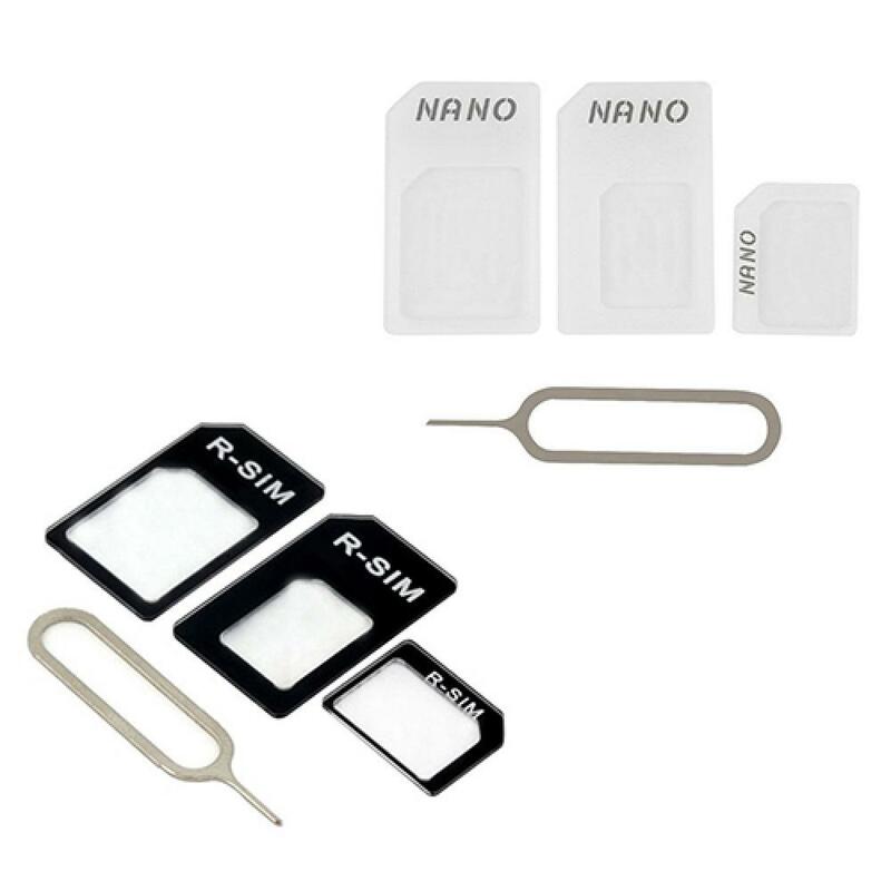 Support 3 en 1 pour carte nano vers micro-carte à puce standard, adaptateur et convertisseur