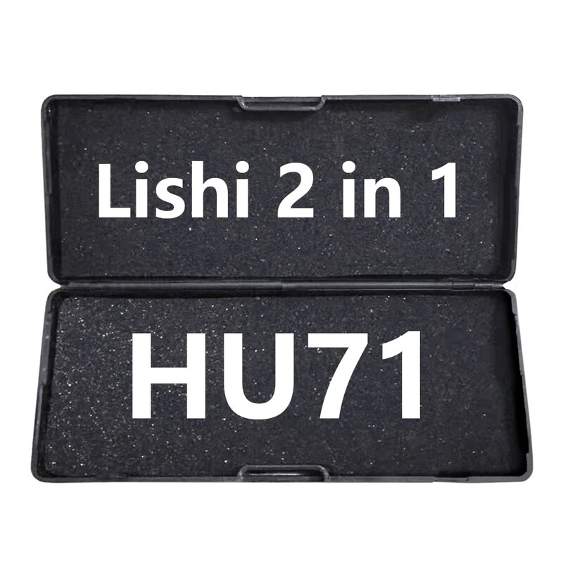 랜드로버 스카니아 대형 트럭용 LISHI 픽업/디코더, 자물쇠 수리 도구, 2 in 1 HU71